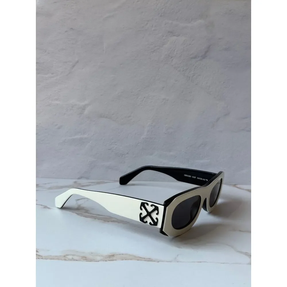NEW Off White Orlando OERI130 White Unisex Sunglasses